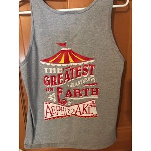 Sorority/Fraternity Philanthropy tank.